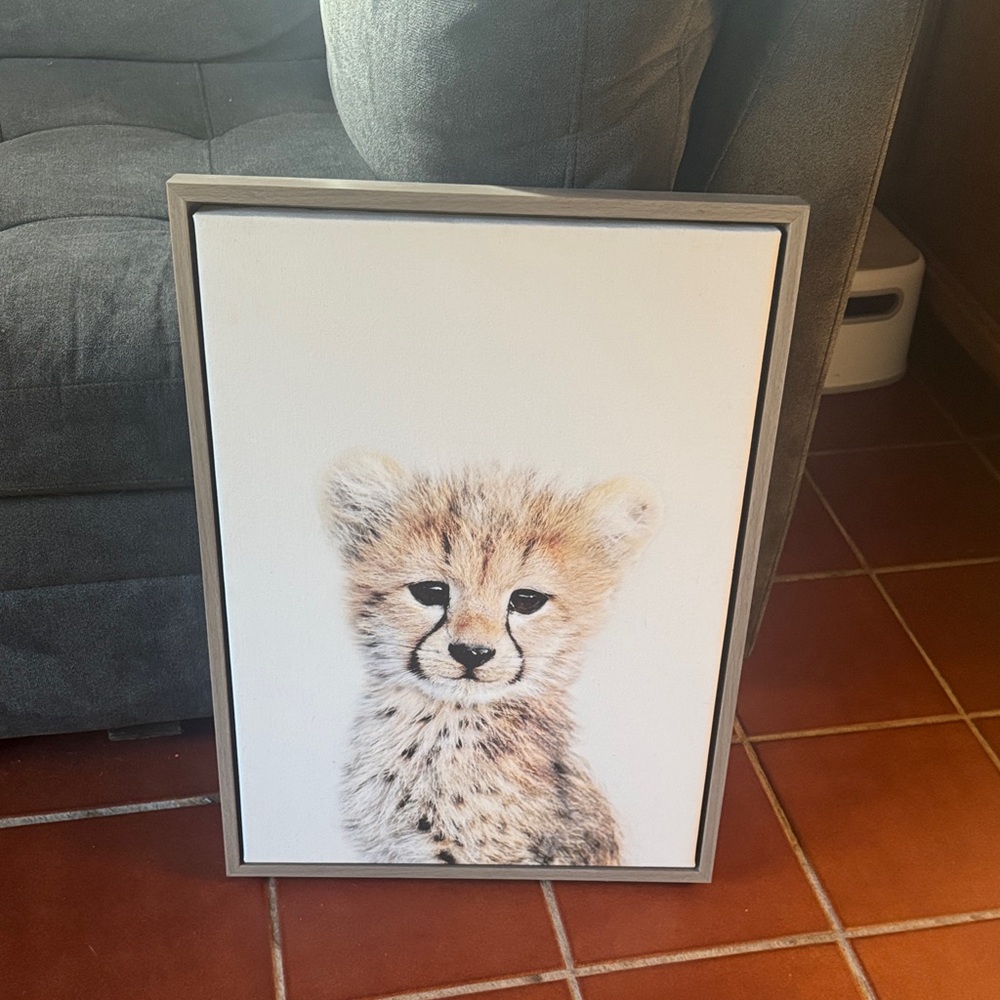 Kate and Laurel Sylvie Baby Cheetah Animal Print